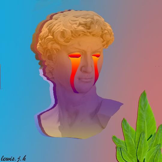 The crying god